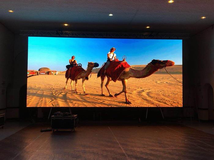 movable LED video wall